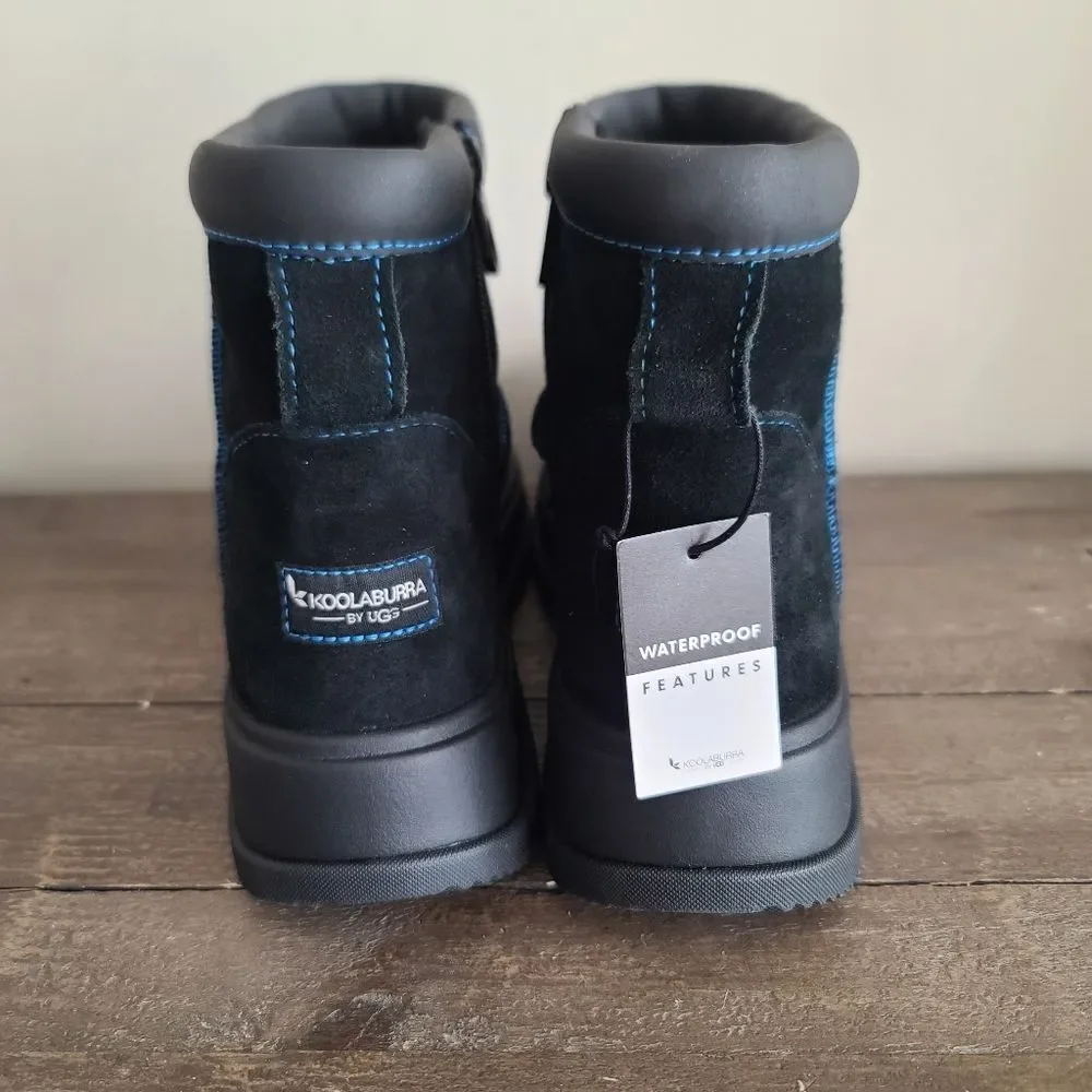KOOLABURRA BY UGG WOMENS KOOLA MINI HYBRID BOOTS Style 1168010 Black Size 8